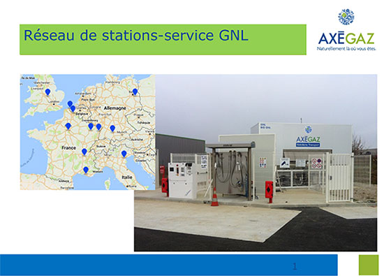 reseau station GNL